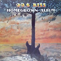 link to front sleeve of '99.5 KISS: Homegrown Album' compilation LP from 1981