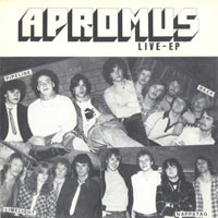 link to front sleeve of 'Apromus' compilation 7inch EP from 1980