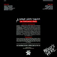 link to back sleeve of 'A Rather Nasty Dream On Papplewick Pond' compilation LP from 1989
