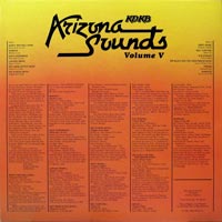 link to back sleeve of 'KDKB Arizona Sounds Volume 5' compilation LP from 1981