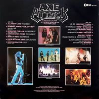 link to back sleeve of 'Axe Attack' compilation LP from 1980