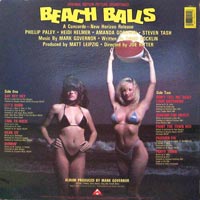 link to back sleeve of 'Beach Balls: Original Motion Picture Soundtrack' compilation LP from 1988