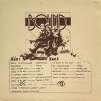 link to back sleeve of 'Bound' compilation LP from 1981