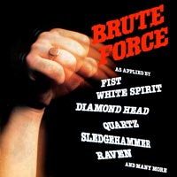 link to front sleeve of 'Brute Force' compilation LP from 1980