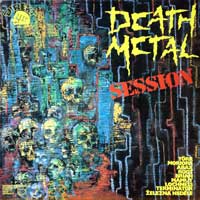 link to front sleeve of 'Death Metal Session' compilation LP from 1990