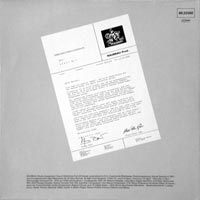 link to back sleeve of 'Debüt No. 1' compilation LP from 1982