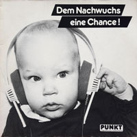 link to front sleeve of 'Dem Nachwuchs Eine Chance' compilation LP from 1982