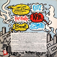 link to back sleeve of 'De Vrolijke Krisis' compilation LP from 1982