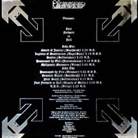 link to back sleeve of 'Fast Forward To Hell' compilation LP from 1987