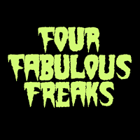 link to front sleeve of 'Four Fabulous Freaks' compilation LP from 1987