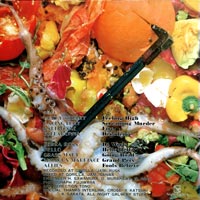 link to back sleeve of 'Go To Eat (Metal Dom)' compilation LP from 1985
