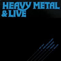 link to front sleeve of 'Heavy Metal & Live' compilation LP from 1981