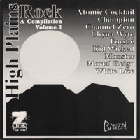 link to front sleeve of 'High Plains Rock Vol. 1' compilation CD from 1989