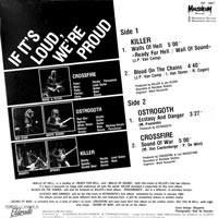 link to back sleeve of 'If It's Loud, We're Proud' compilation MLP from 1983