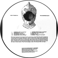 link to back sleeve of 'Iron Tyrants III - The European Blitz' compilation LP from 1987