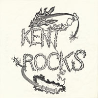 link to front sleeve of 'Kent Rocks' compilation LP from 1981