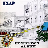 link to front sleeve of 'KZAP Hometown Album' compilation LP from 1982