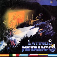 link to front sleeve of 'Latinos Y Metalicos' compilation LP from 1991