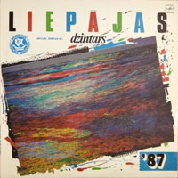 link to front sleeve of 'Liepājas Dzintars '87' compilation LP from 1988
