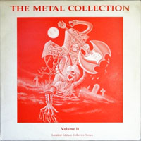 link to front sleeve of 'The Metal Collection Volume II' compilation LP from 1987