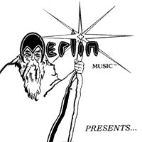 link to front sleeve of 'Merlin Music Presents...' compilation LP from 1987