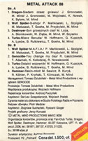 link to back sleeve of 'Metal Attack 88' compilation MC from 1988