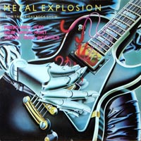 link to front sleeve of 'Metal Explosion' compilation LP from 1980