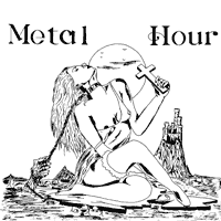 link to front sleeve of 'Metal Hour - Metal Tracks No. 3' compilation LP from 1986