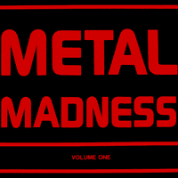 link to front sleeve of 'Metal Madness: Volume One' compilation LP from 1985