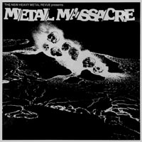 link to front sleeve of 'Metal Massacre' compilation LP from 1982