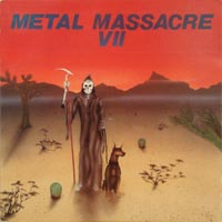 link to front sleeve of 'Metal Massacre VII' compilation LP from 1986