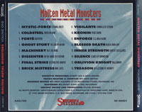 link to back sleeve of 'Molten Metal Monsters Volume One' compilation CD from 1993