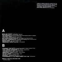 link to back sleeve of 'Monochrome' compilation LP from 1990