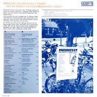 link to back sleeve of 'Musikfest Med Sångare & Musiker I Väsby / Väsby-78' compilation LP from 1979