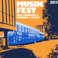 link to front sleeve of 'Musikfest Med Sångare & Musiker I Väsby / Väsby-78' compilation LP from 1979