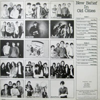 link to back sleeve of 'New Belief In Old Cities' compilation LP from 1983