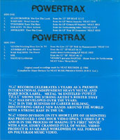 link to back sleeve of 'Powertrax' compilation MC from 1986