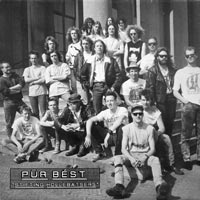 link to front sleeve of 'Pûr Bést - Stifting Hollebatsers' compilation LP from 1990