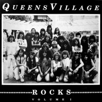 link to front sleeve of 'Queens Village Rocks: Volume I' compilation LP from 1988