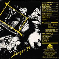 link to back sleeve of 'Rock Feierwerk - Sieger '89' compilation LP from 1989