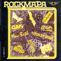 link to front sleeve of 'Rockmapa 4' compilation CD from 1992