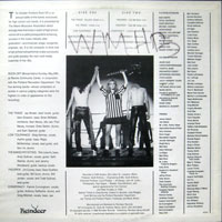link to back sleeve of 'Rock-Off '88: The Winners' compilation LP from 1988