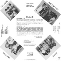 link to back sleeve of 'Scendrag 85 - Rock-DM i Halland' compilation MLP from 1985