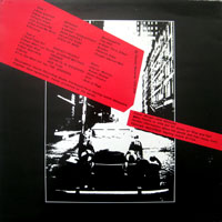 link to back sleeve of 'Spit 'N' Finish' compilation LP from 1983