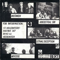 link to back sleeve of 'Stjerre Barre (S)wier' compilation 7inch EP from 1991