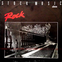 link to front sleeve of 'Stock Music Collection: Rock' compilation LP from 1984(?)