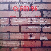 link to back sleeve of 'Vinyl Ecstasy: The Second Q-FM-96 Hometown Album' compilation LP from 1980