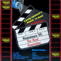 link to front sleeve of 'WBAB: Homegrown '84' compilation LP from 1983