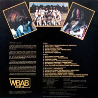 link to back sleeve of 'WBAB: Homegrown Album' compilation LP from 1981