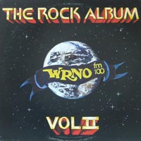 link to front sleeve of 'WRNO FM 100: The Rock Album, Vol. II' compilation LP from 1982